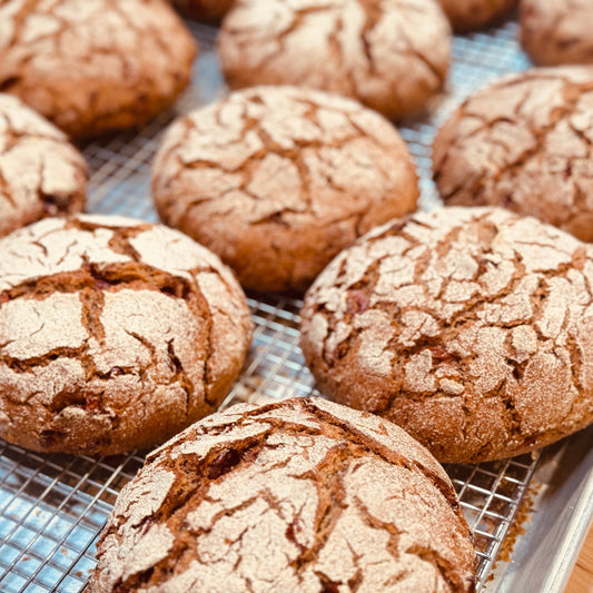 Cranberry Walnut Rye Loaf