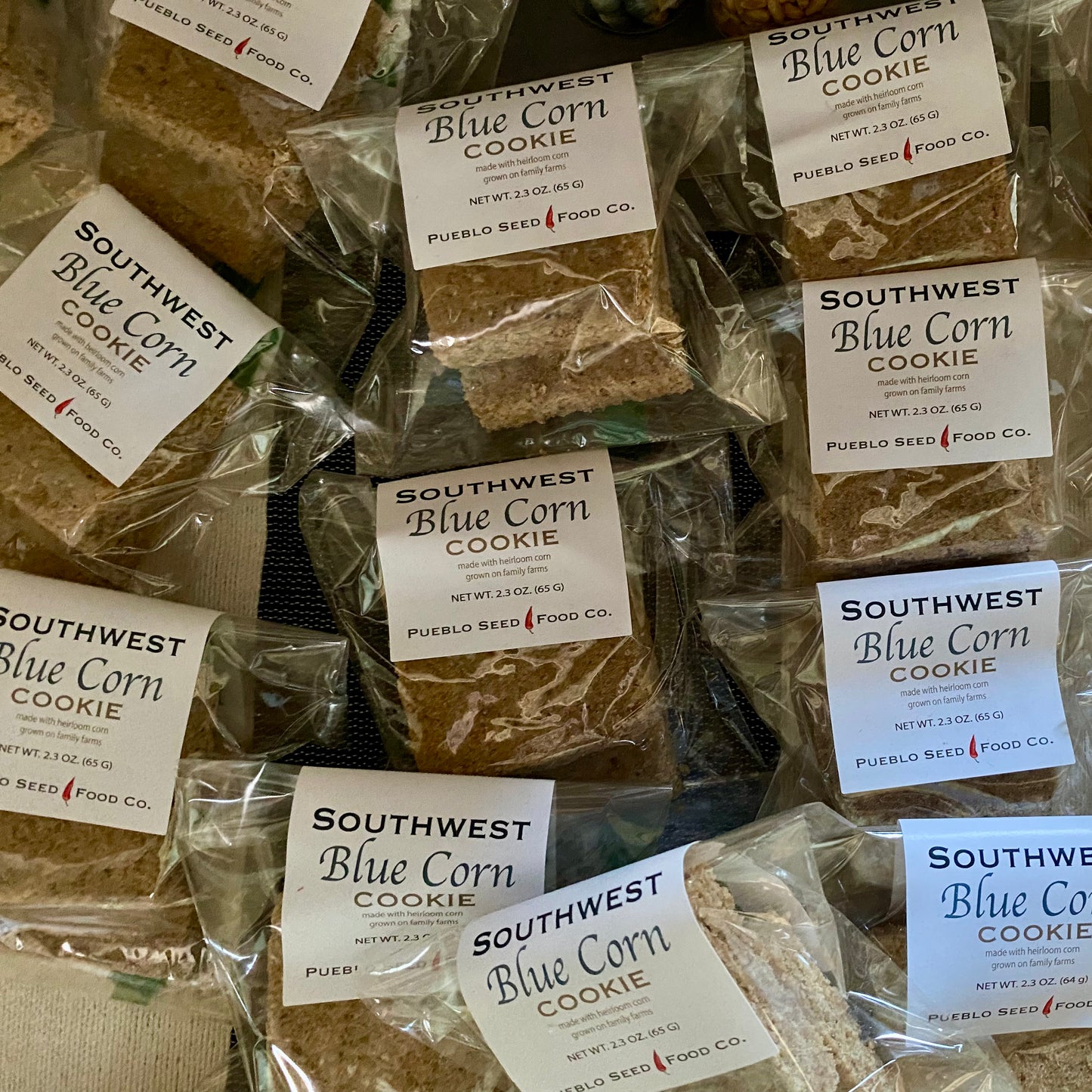 Southwest Blue Corn Cookies (Sampler Pack)