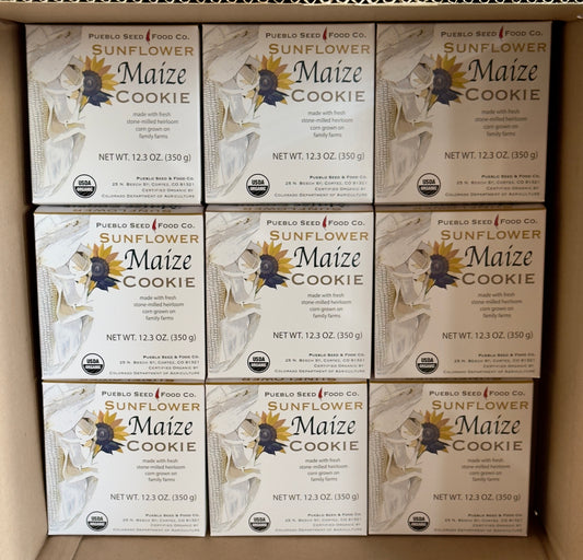 Sunflower Maize Cookie