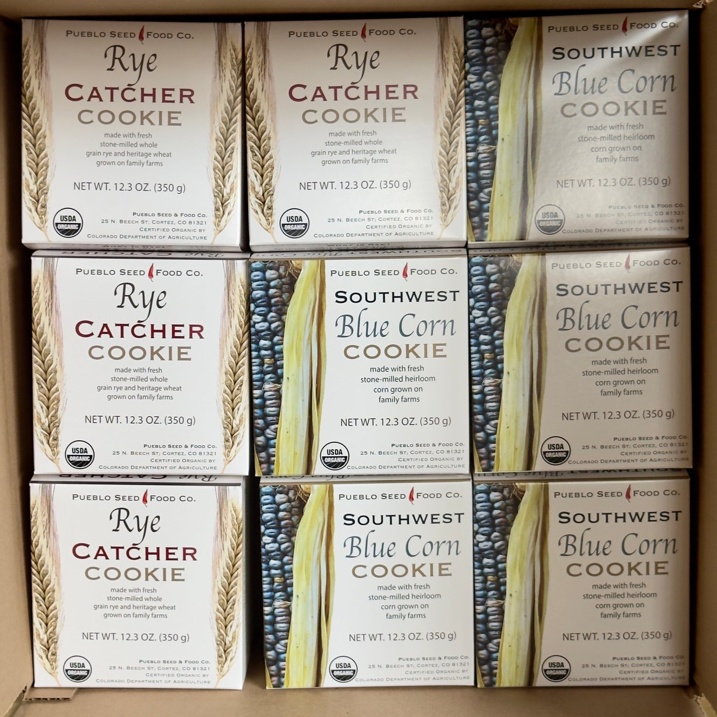 MIXED Shortbread Cookie Case