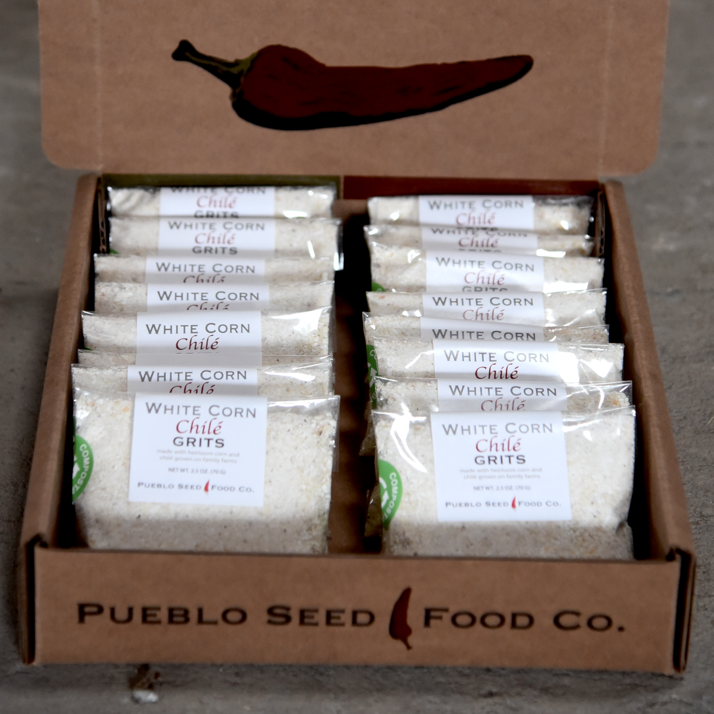 White Corn Chilé Grits