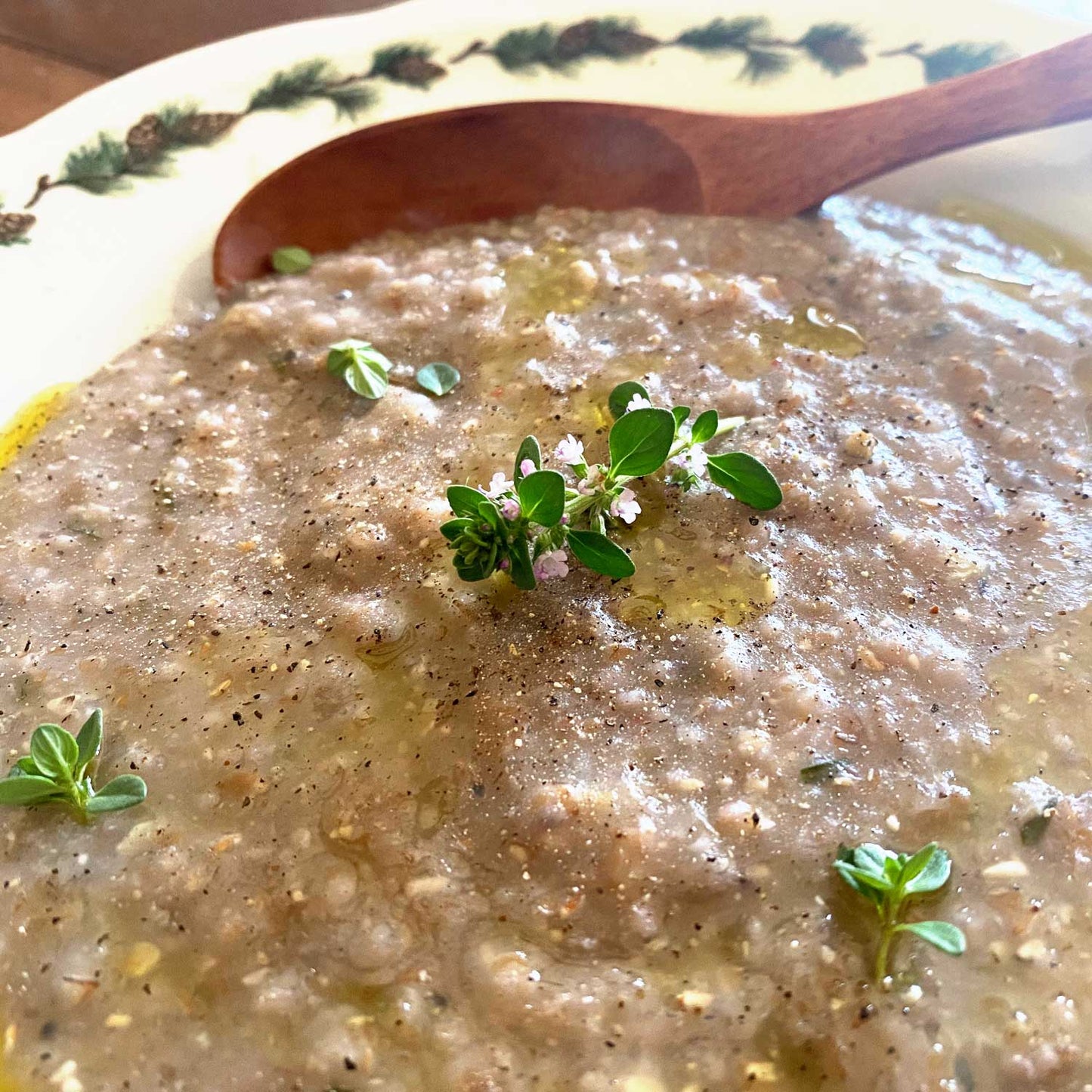 Blue Corn and Cracked Rye Porridge -  Pueblo Seed & Food Co | Cortez, Colorado